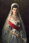 Ivan Kramskoi Maria Feodorovna oil painting reproduction